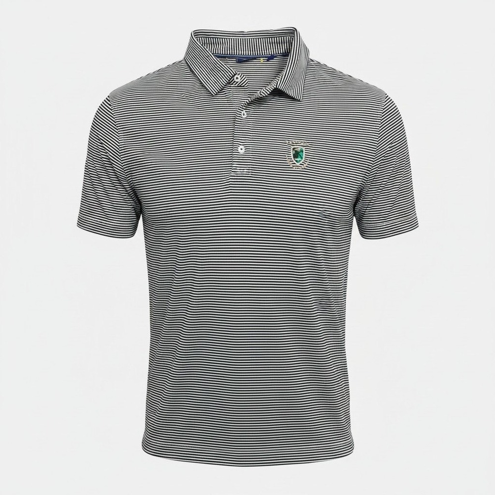 FootJoy Mens XL Golf Polo Kingsley Club Striped Performance Stretch Shirt